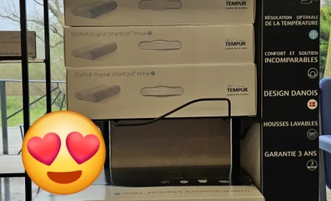 Venez trouver l'oreiller de vos rêves Tempur chez Mel&Yo Santé CHATUZANGE LE GOUBET 
